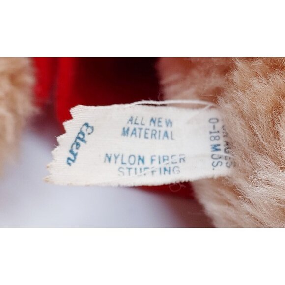 Vintage 1975 Eden Paddington Bear Darkest Peru to London England 19" Plush - Picture 5 of 5